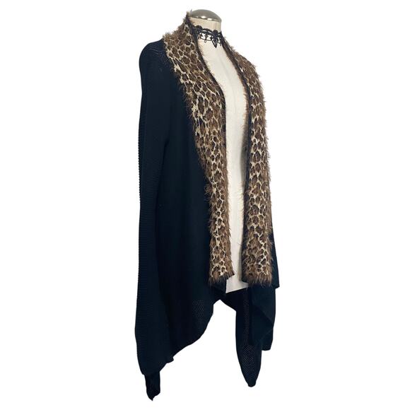 Isabellas Closet Soft Fuzzy Knit Goth Emo Grunge Cardigan - Picture 4 of 12